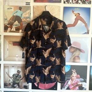 Express Camp Collar Rayon Shirt